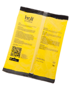 www.holiproszek.pl - Yellow Żółty 70g. Proszek holi w intensywnym kolorze żółtym. Niska cena. Wysyłka w 24h. Zamów proszek Holi od holiproszek.pl